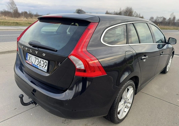 Volvo V60 cena 41000 przebieg: 242000, rok produkcji 2013 z Kłodzko małe 667